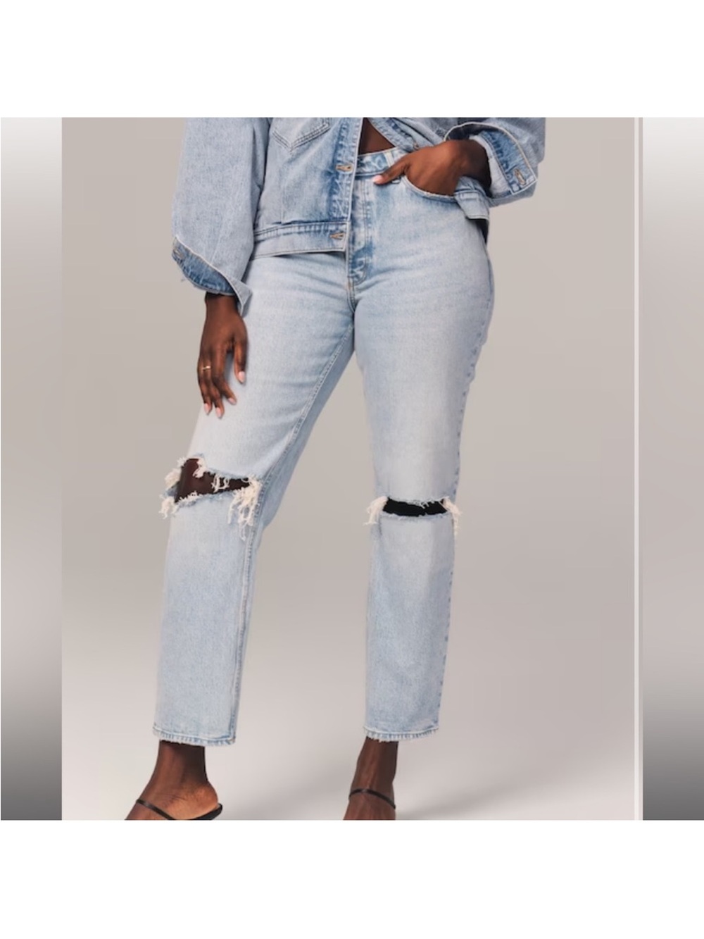☀️ Abercrombie & Fitch ☀️ “The mom high rise” jeans
